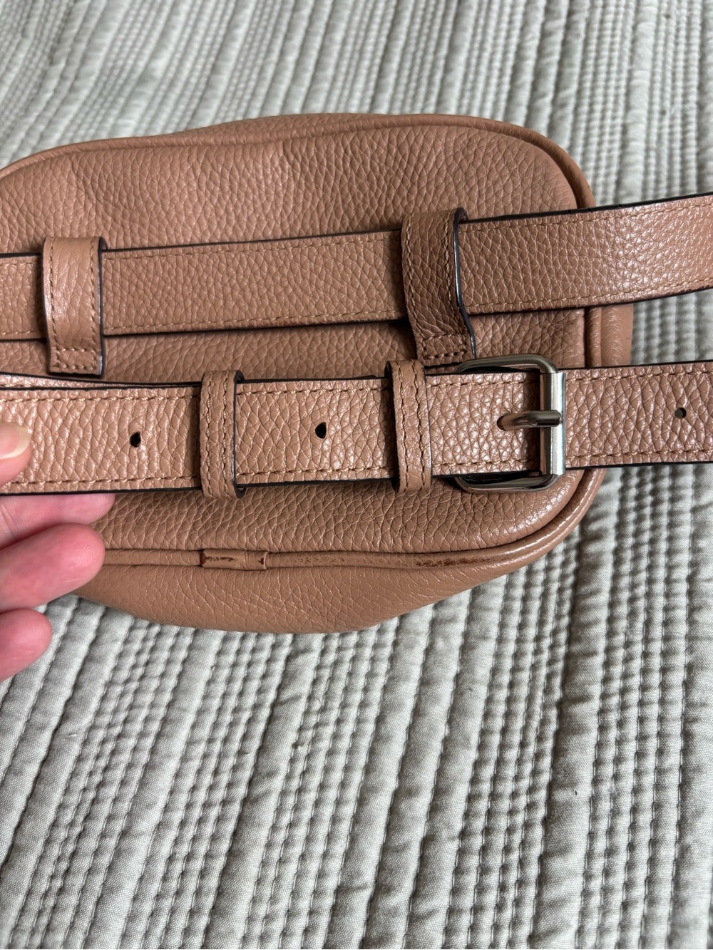 Rebecca Minkoff tan belt bag pouch - Picture 9 of 9